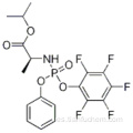 N - [(S) - (2,3,4,5,6-pentafluorofenoxi) fenoxifosfinil] -L-alanina 1-Metiletil éster CAS 1334513-02-8